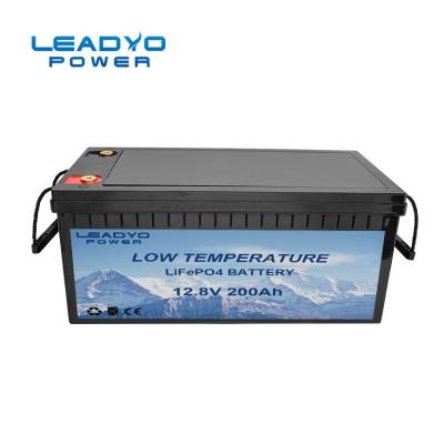 China Light 12V 200Ah Lithium RV House Batteries LiFePo4 Camper Trailer Battery for sale