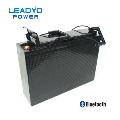 中国 ABS箱95Ahのスリムなリチウム電池12ボルトの再充電可能なリチウム電池のパック 販売のため