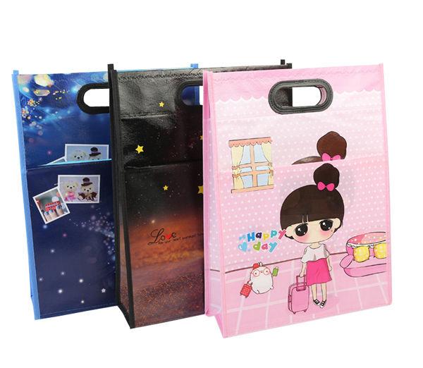 Laminated Woven Polypropylene Sacks Machine Stitching Durable Reusable
