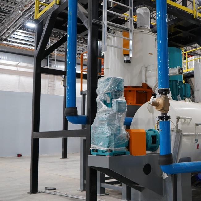 Industrial mixing machine applications