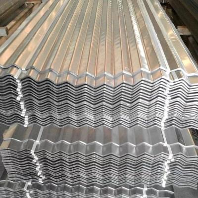 China 26 Gauge Electro Galvanized Steel Sheets Z275 4ft X 8ft Galvanised Steel Corrugated Roofing Sheet Metal Roof Tiles Wall for sale