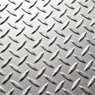 China 304 Stainless Steel Diamond Tread Plate Inox Ss Diamond Plate Ss Checker Plate for sale