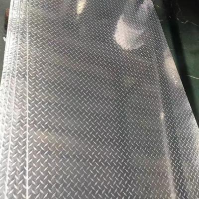 China Steel Stainless Diamond Plate Sheets Anti Slip 304 201 Ss 316 Checker Plate Ss 304 for sale