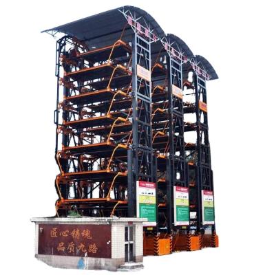 China Pcx20d Hydraulic Car Parking Lift Vertical Automatic Circulation for sale