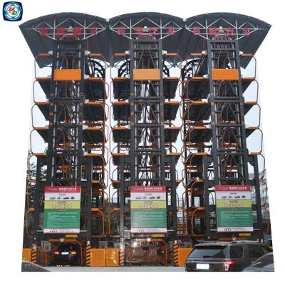 China Sliding Lifting Intelligent Parking System 16 Floors For Auto Parking for sale