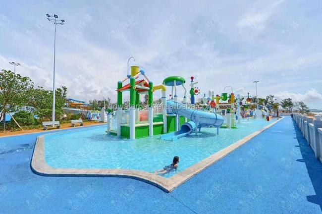 Small hotel water park