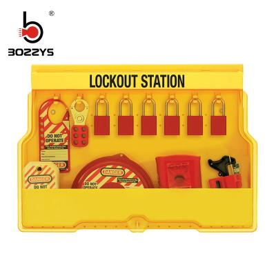 China Multi Purpose Steel Lockout Station Customized Color For Industrial Safety for sale