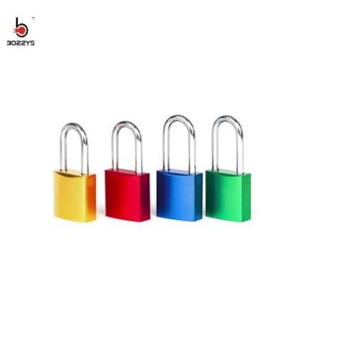 China Multi Color Aluminum Padlock CE Certification With Label And Laser Printing for sale