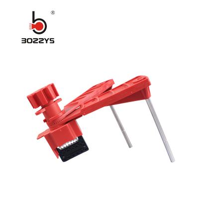 China Color rojo de la válvula de dos brazos del dispositivo universal del cierre para la válvula de la bola/de mariposa en venta