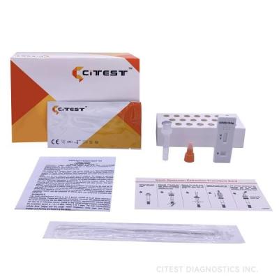 China Casete rápido de la prueba de la prueba del antígeno SARS-COV-2 del antígeno rápido de Kit Nasal Swab COVID 19 en venta