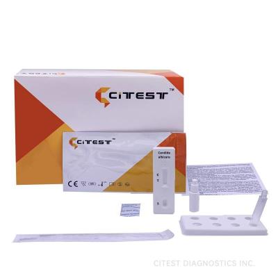 China Candida Albicans Vaginal Swab Test Cassette Women's Health Test Kit 97.6% Accuracy for sale
