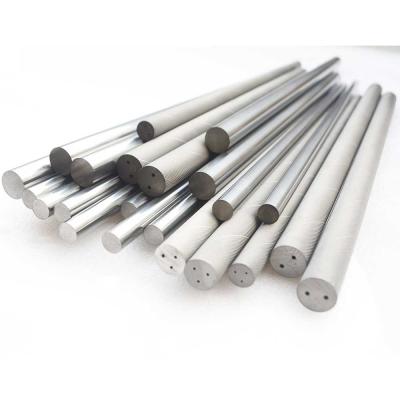 China Wolfram Solid Carbide Rod Blank High Hardness HRA 92.5 With Coolant Holes for sale