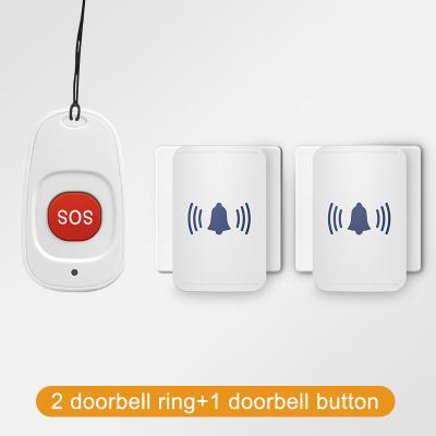 China 30s ABS Call Ring Doorbell Smart Alarm Sensor Set for sale