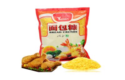 China Wheat Yellow Plain Japanese Panko Bread Crumbs for sale