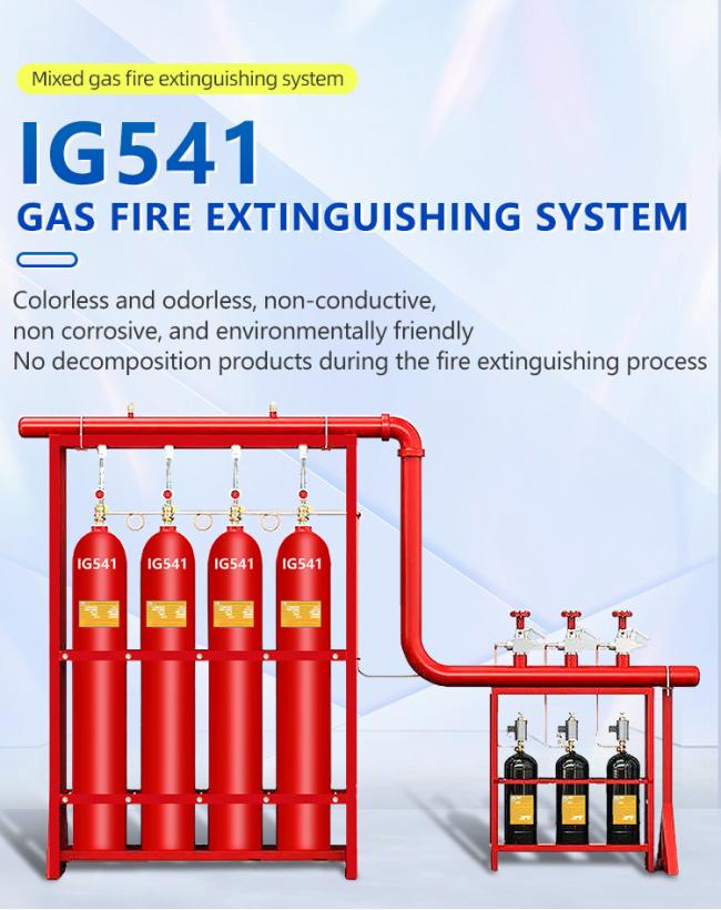 Multiple Models Ig541 Nitrogen Gas of Fire Extinguisher Fire Suppression System