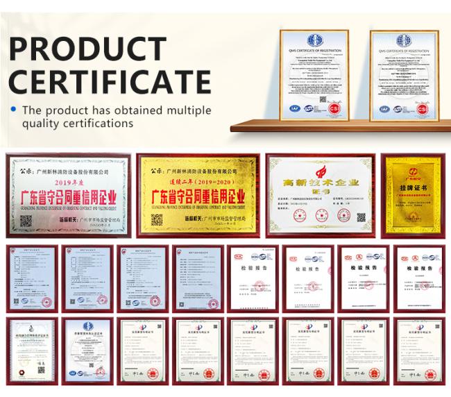 Multiple Models Ig541 Nitrogen Gas of Fire Extinguisher Fire Suppression System