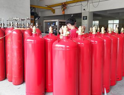 Chine Système de lutte contre l'incendie au gaz Fm200 120L FM200 Bouteille à gaz d'extincteur à vendre