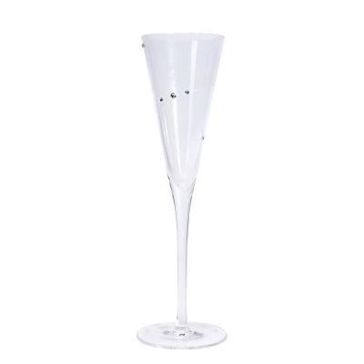 China Crystal Stem Champagne Glass 130ml-300ml for Wedding for sale