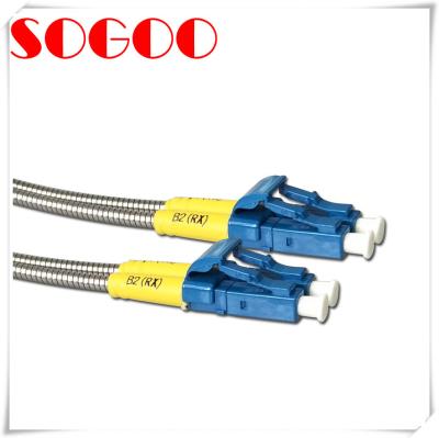 China HUAWEI CPRI Compatible Optical Cable , CPRI LC Armored Fiber Optic Patch Cable for sale