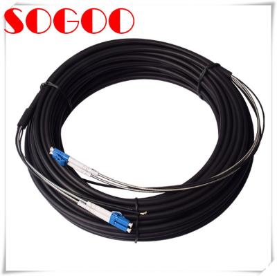 China asamblea de cable óptico de 14130625 0.03m/0.34m DLC/PC GYFJH 2A1a (LSZH) 7.0m m 2 corazones en venta
