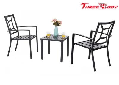 China Patio Metal Arm Chairs Outdoor Garden Furniture Indoor Dining Chairs Set for sale