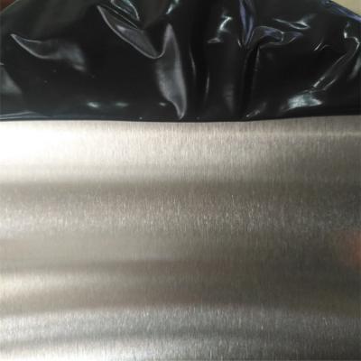China 201/304/316/410 hairline finish stainless steel sheets for sheet metal works for sale