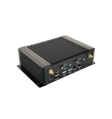 China Industrial Computer Firewall Router Intel I3-4000M I5-4200M I7-4600M DDR3 Fanless Mini Pc for sale
