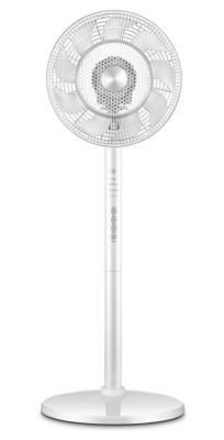 China ODM Dual Blade Floor Standing Electric Fan 16 Inch Pedestal Fan With Remote 2035CFMs for sale