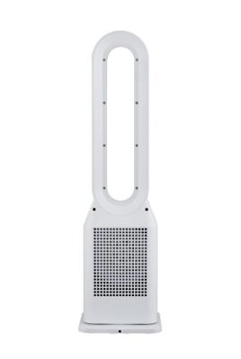 China Custom 50W Leafless Bladeless Oscillating Tower Fan 80° With Remote 8 Speeds for sale