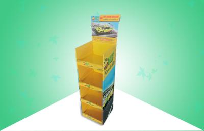 China Strong Stable 4 Shelf POS Cardboard Displays , pop display racks for sale