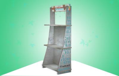 China Heavy-duty Falconboard/ Honeycomb Board Free Standing Display Units For Selling Sports Shoes for sale