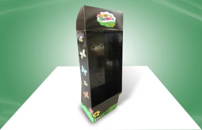 China Paper Cardboard Free Standing Display Units , Cardboard Point Of Sale Display Stands for sale