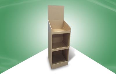 China Three Shelf Pop Cardboard Display Stands For Cd & Books , 100% Eco - Friendly for sale
