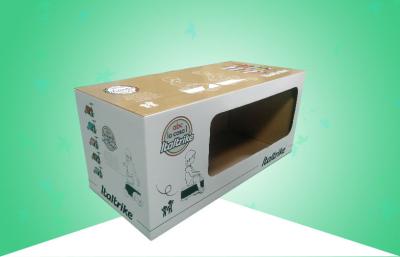China Impresión en offset de empaquetado de las cajas del papel acanalado para la bici/la vespa/Trike del niño que embalan en venta