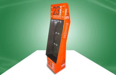 China Unidades de exposição eretas livres do cartão resistente, suportes de exposição estáveis da caixa para ferramentas à venda
