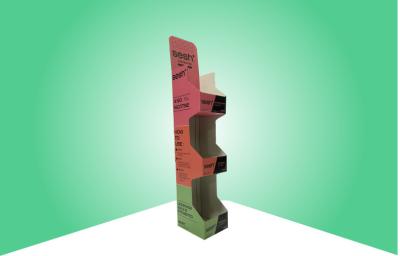 China Exhibición del compinche de 3 gradas/poder acanalado Wing Display With Three Pockets en venta