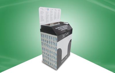 China Retalho portátil dos escaninhos da descarga do cartão com caixa de armazenamento, escaninhos de reciclagem ondulados à venda