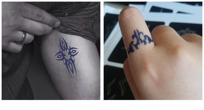 Private Label Body Art Usage Tattoo Stickers New Fresh Style Sexy Hot-Selling Temporary Cover Sticker Made of Fashionable Paper