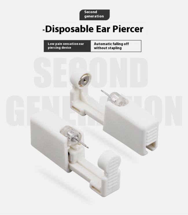 Disposable Ear Hole Tool for Permanent Makeup Nail Piercing Gun Accessory with Earrings Stud Disposable Piercing Gun