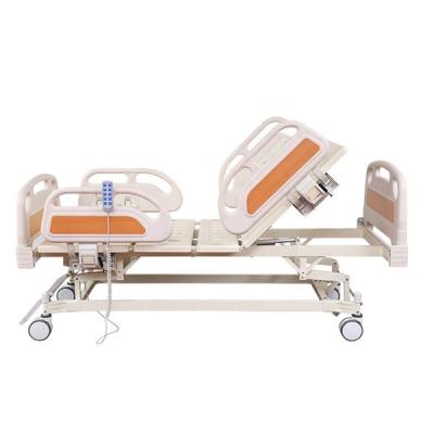 China Adjustable Patient ICU Remote Control Hospital Bed ODM 400mm To 710mm Lifted hospital electric bed for sale