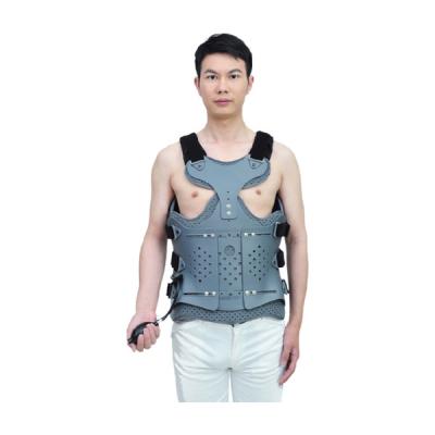 China composite cloth, air bag Adjustable Inflatable Thoracolumbar Orthosis Thoracic Full Back Spine Brace Thoracolumbar Sacra for sale