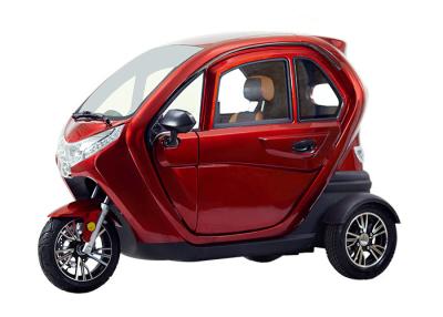 China Motor eléctrico cubierto estable Seat ajustable del triciclo 1500W 45 kilómetros por hora en venta