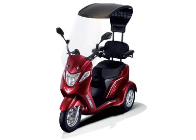 China Red Electric Mobility Scooter 60V 20Ah Lead - Acid Battery 40km Travel Range For Adult for sale