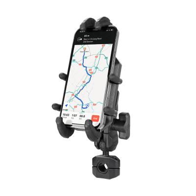 China Aluminum Alloy 360degree Adjustable Bicycle Phone Mount Torque Rail Carapace Holder for sale