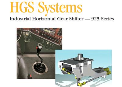 China HGS System Manual Gear Shifter , Industrial Horizontal Gear Shifters for sale