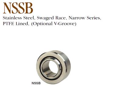 China NSSB Stainless Steel Spherical Bearings Narrow Series For Medical Equipment for sale