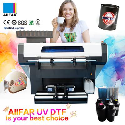 China Speed Roll To Roll UV DTF Printer Automatic Grade Inkjet Printer For UV Crystal Stickers à venda