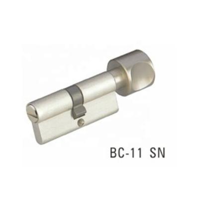 Chine Euro cylindre durable de serrure de porte de profil, taille du cylindre 33.3×17.3×10.3mm de serrure de salle de bains à vendre