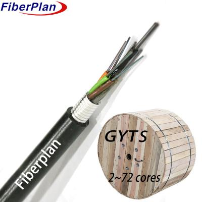 China Flexible Duct Fiber Optic Cable For Long Distance And Local Area Network Communication GYTS for sale