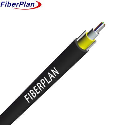 China Unitube Fiber Optic Cable Strengthened By FRP 2-24F Water Resistant for sale